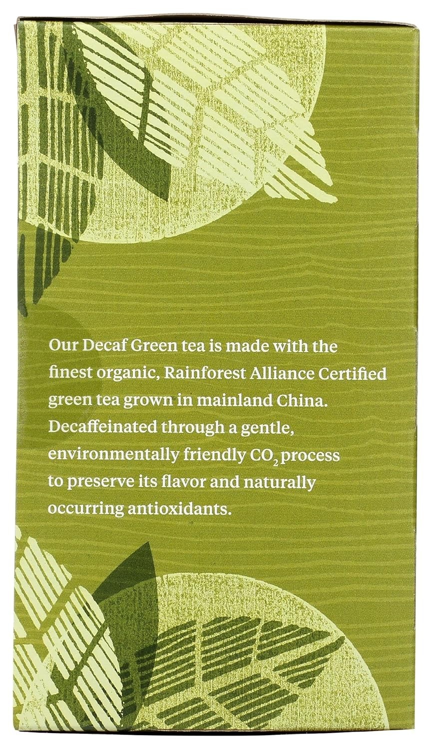 Allegro 20 Count Organic Decaf Green Tea Bags – Kosher & Allergen-Free Comfort