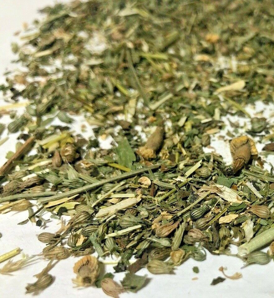 CATNIP CHAMOMILE SKULLCAP PEPPERMINT-organic bulk herbal blend 1 2 4 8 oz lb