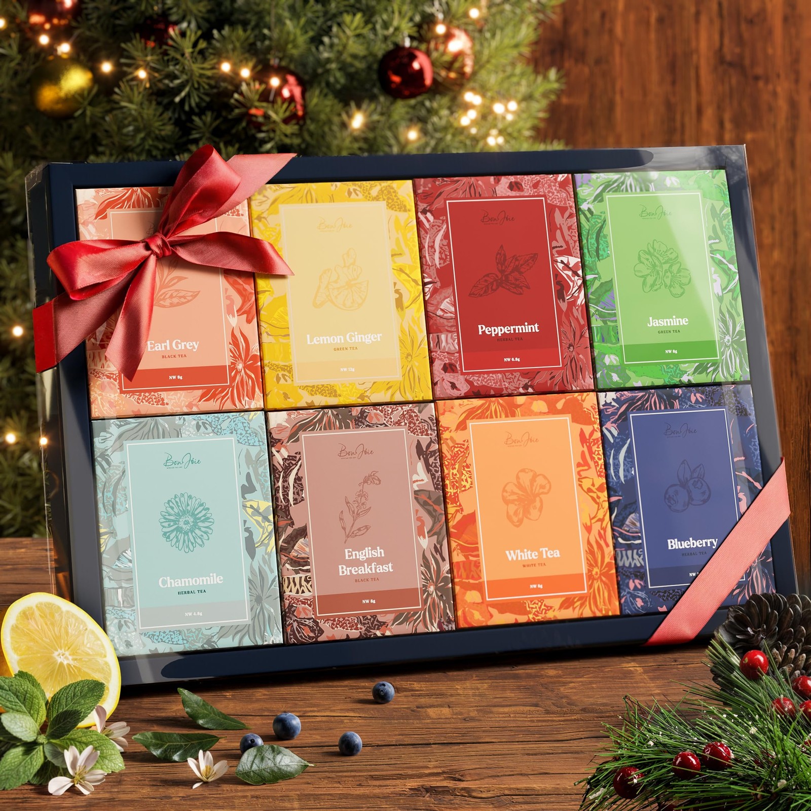 Tea Gift Set For Women – Tea Sampler Gift Set Box Variety Pack – Includes 32 …