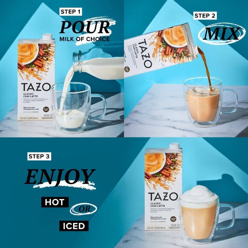 3 Count/32 fl oz Each Classic Chai Latte Black Tea Concentrate