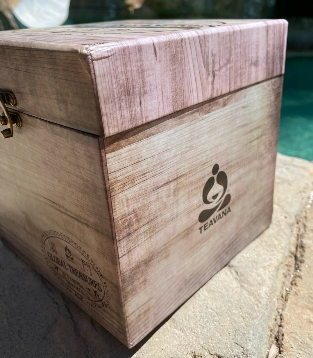 TEAVANA BOX GLOBAL TREASURES TEA COLLECTION BOX 2014 EMPTY BOX ONLY BEAUTIFUL