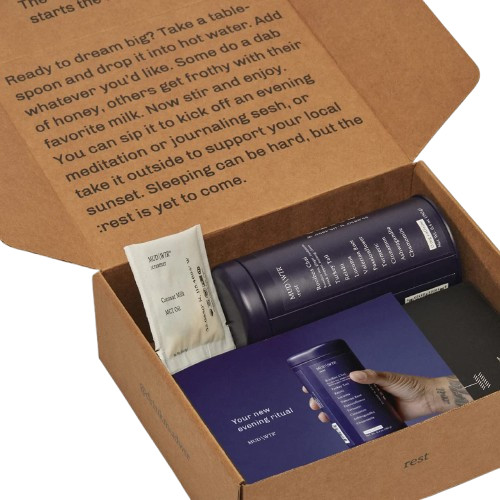 Evening Rest Kit – Organic Mushroom Tea w/ Chamomile & Chai, Vegan, Non-GMO