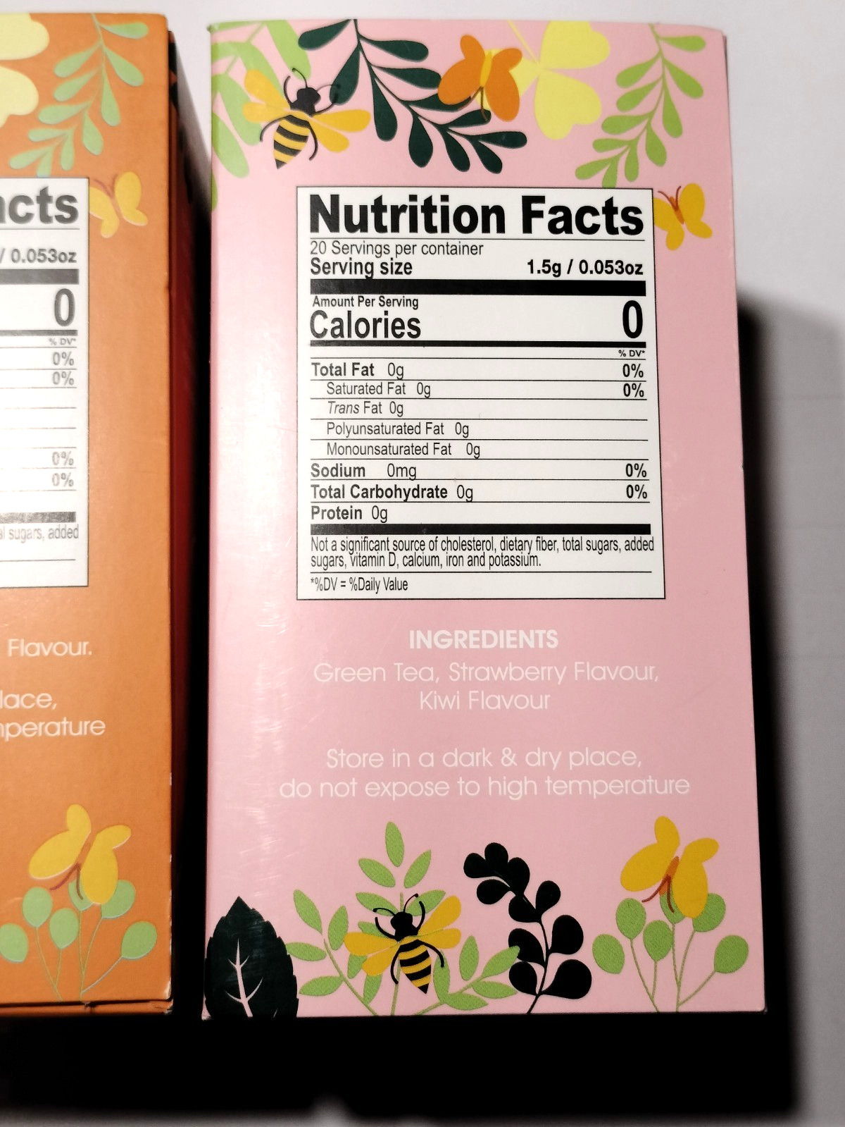 Lot of 3 Boxes T-PICK Green Ceylon Tea Strawberry Kiwi, Black Mango, Berry Boost