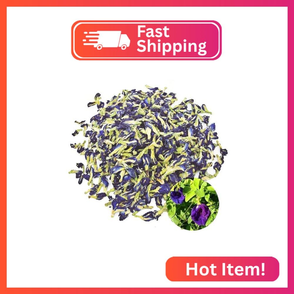 TooGet Premium Butterfly Pea Flowers: All-Natural Blue Tea & Butterfly Pea Tea.