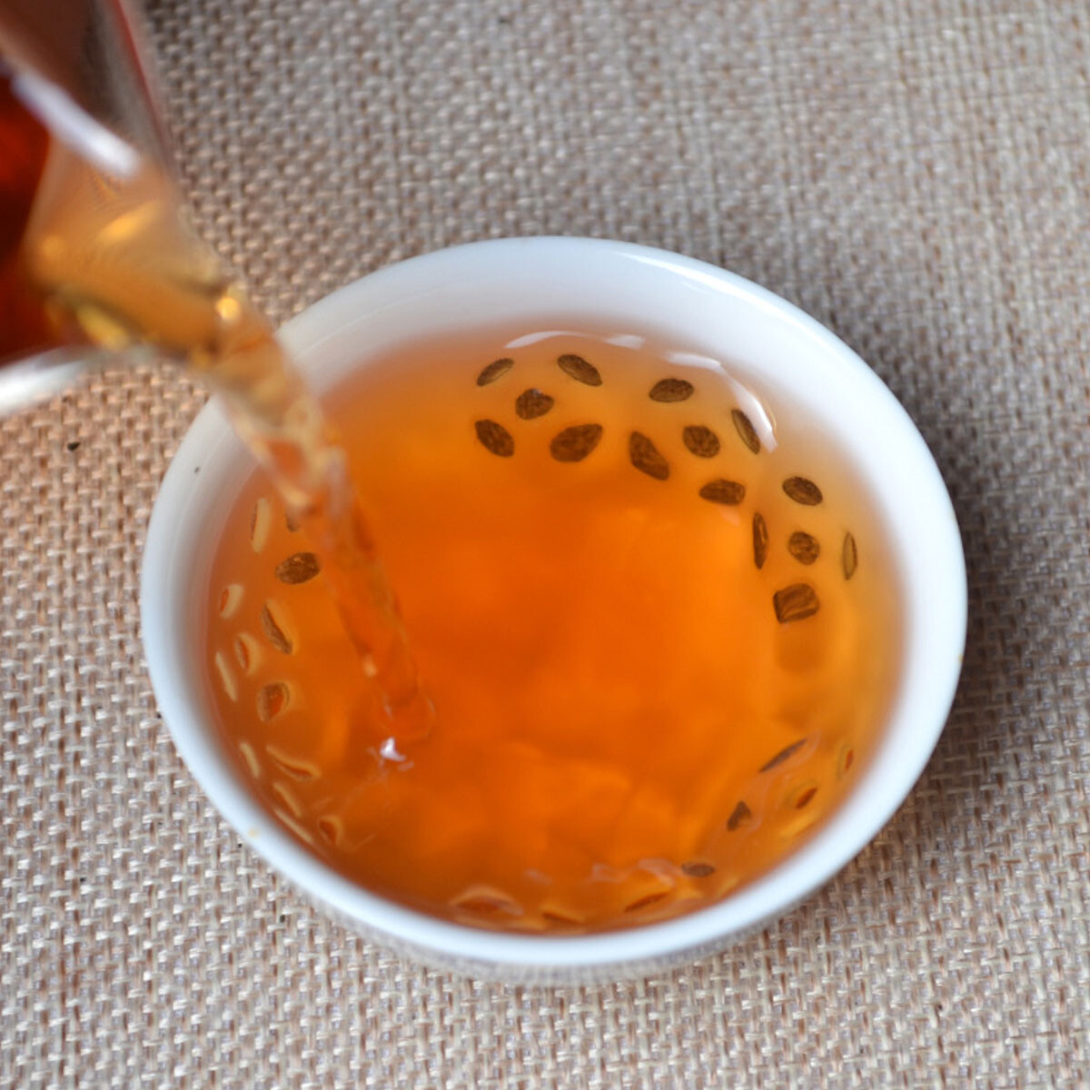 HelloYoung Pu erh Tea 357g Yunnan Old Tree Ripe Cake for Home Brewing