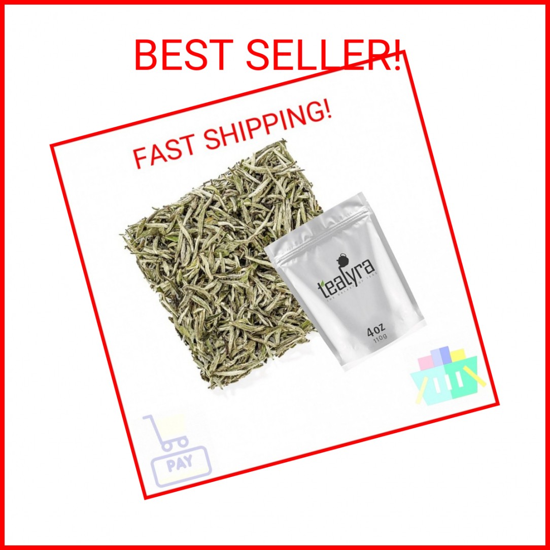 Tealyra – Premium White Silver Needle Tea – Bai Hao Yinzhen – Organically Grown