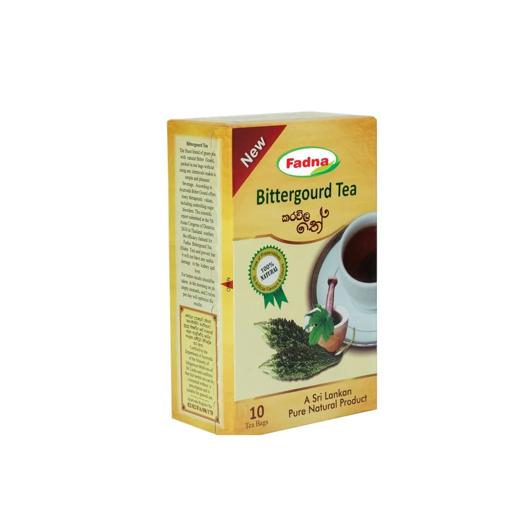 Fadna Bitter Gourd Tea Balancing Blood Sugar Naturally 20 Tea Bags