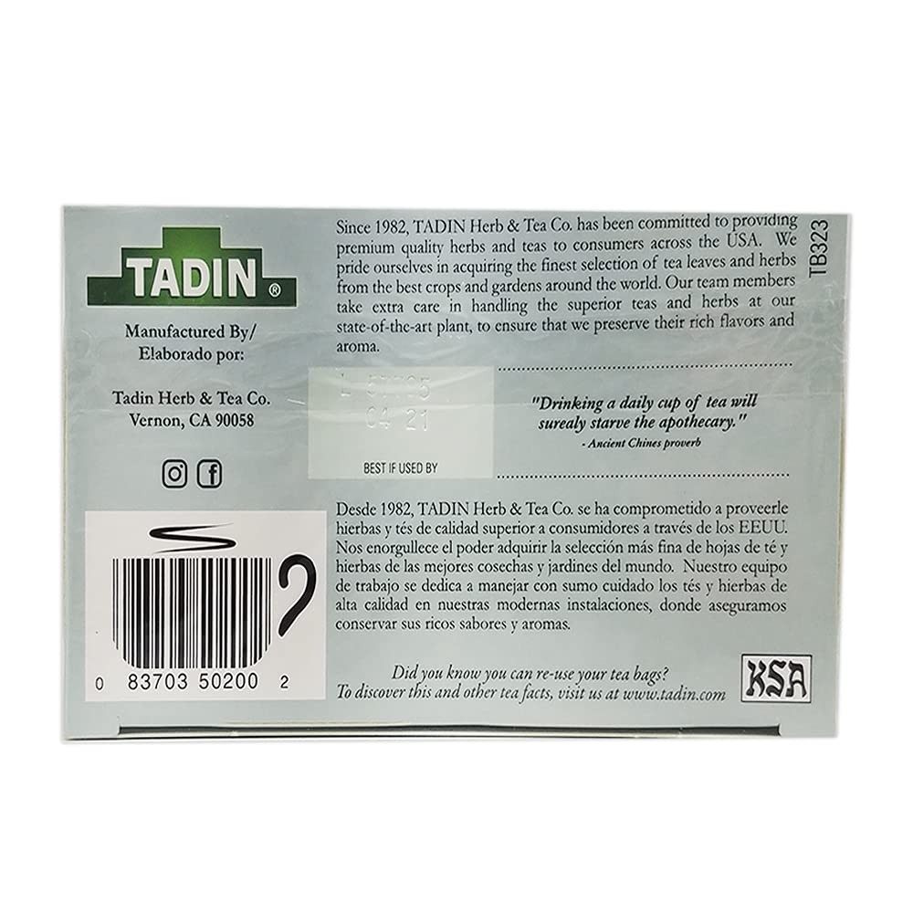 Caffeine-Free Spearmint Tea – 24 Refreshing Bags for Digestive Health