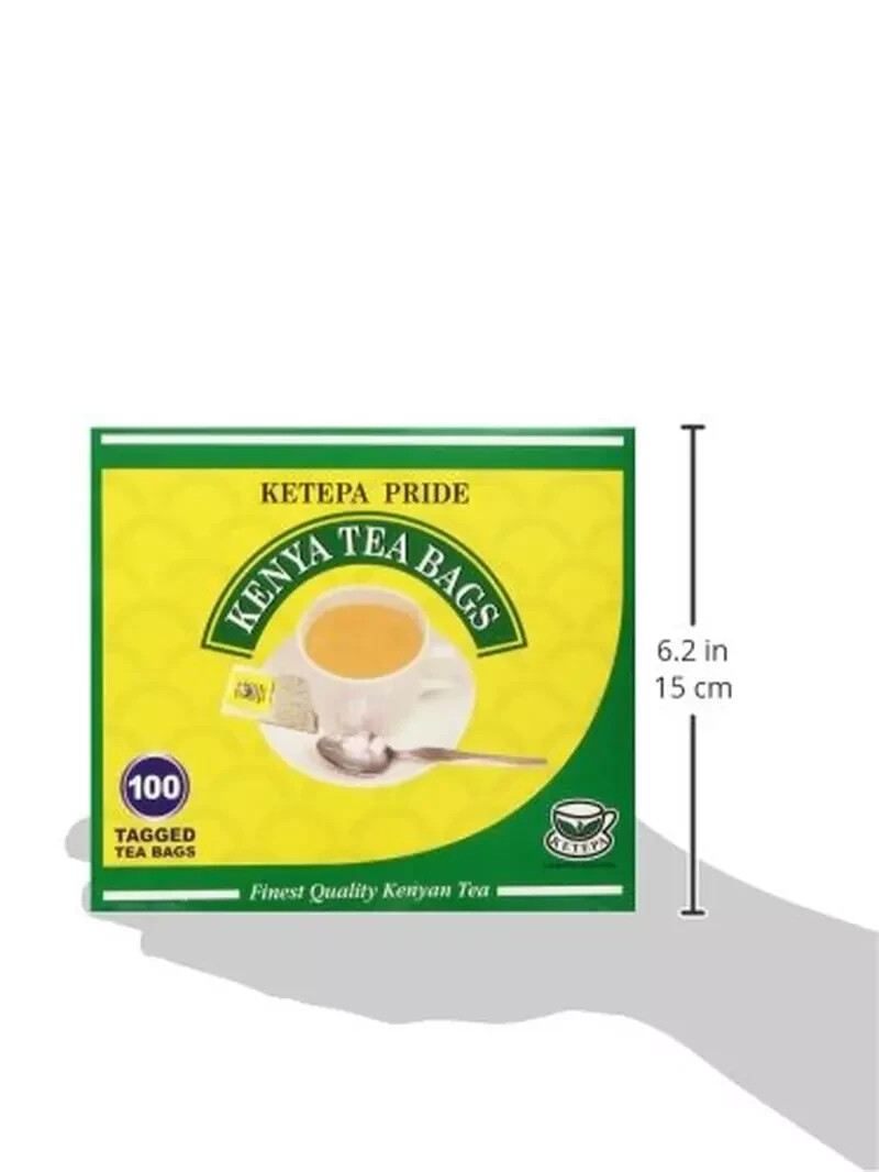 Ketepa Pride Kenyan 100 Individual Tea Bags – FREE SHIPPING
