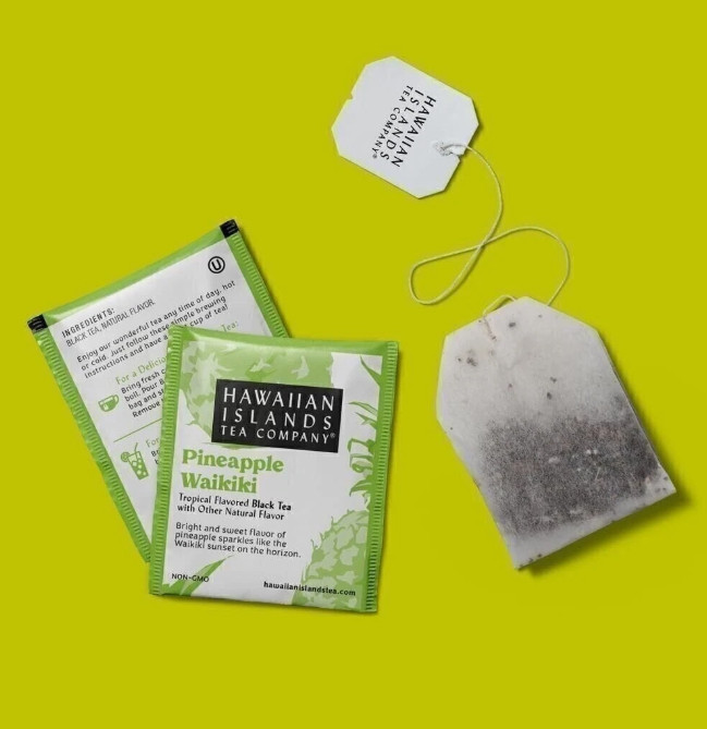 Hawaiian Islands Pineapple Waikiki Tropical Black Tea – 20 Teabags – All Natural