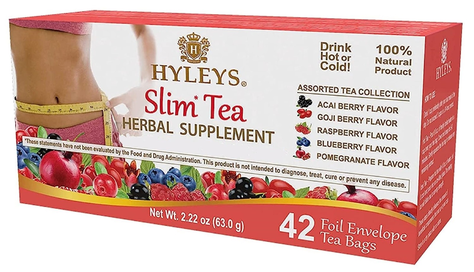 Slim Tea 42 Ct Assorted Weight Loss Herbal Supplement Cleanse and Detox 42 …
