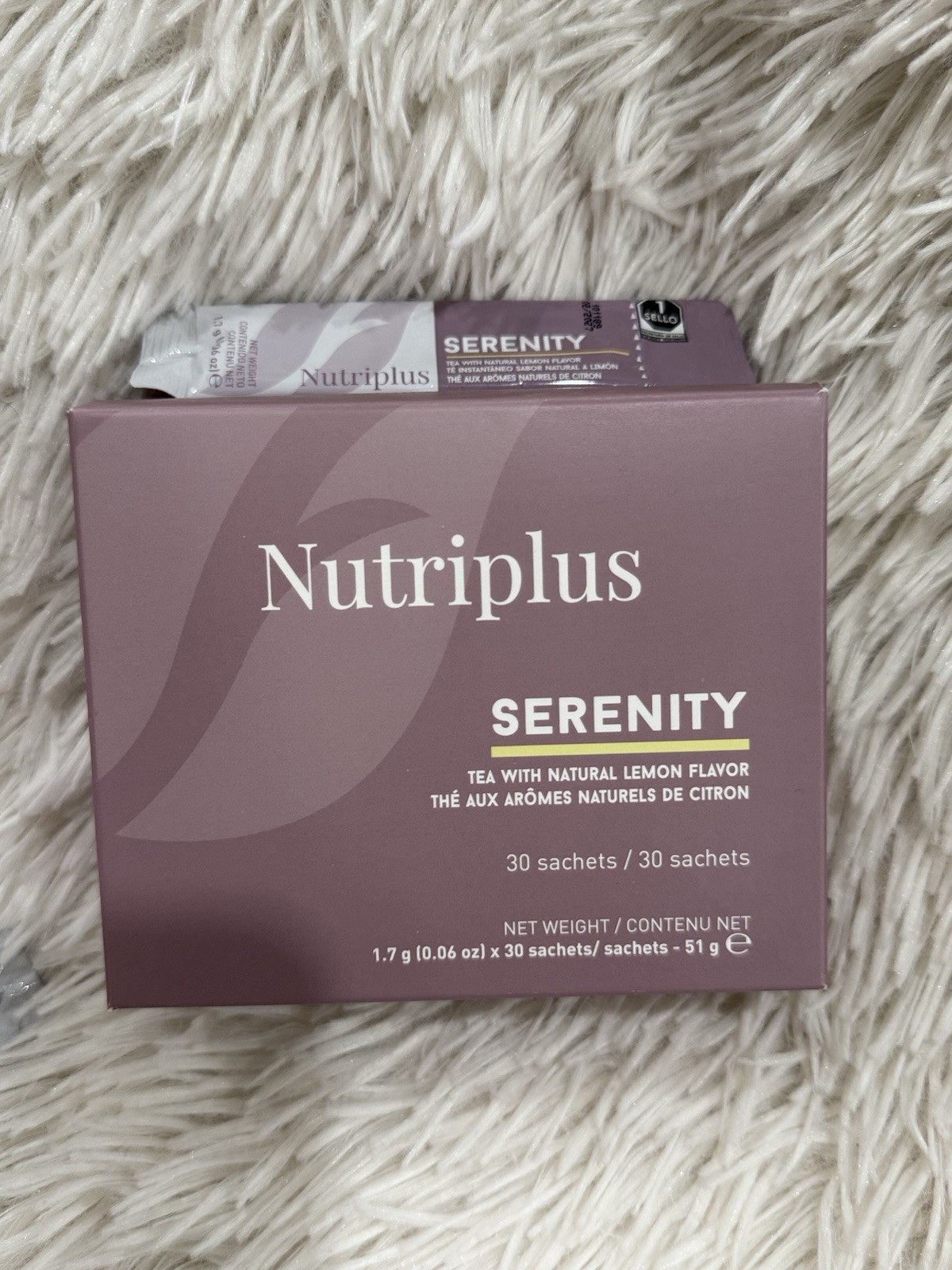 Farmasi Nutriplus Serenity Tea With Natural Lemon Flavor 30 Sachets