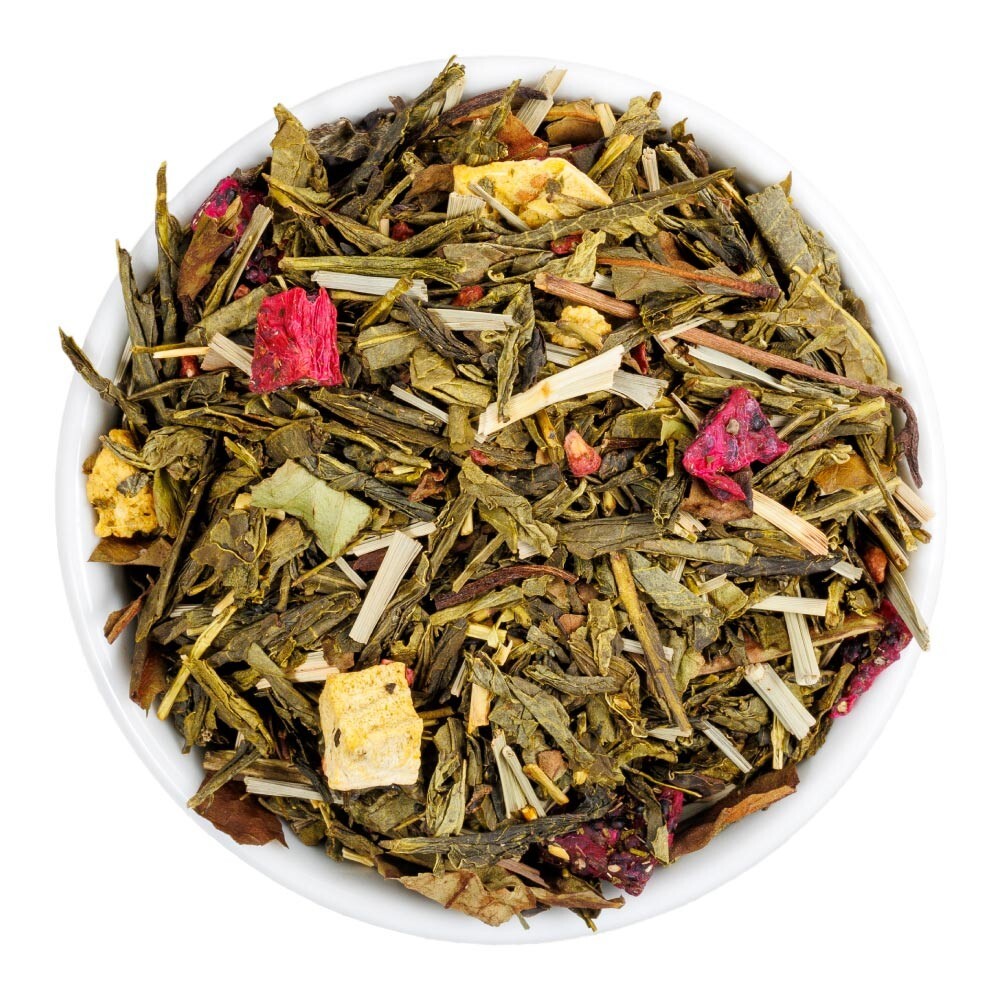Exotic Pomegranate White/Green Tea with Dragonfruit – Loose Leaf – Fusion Teas