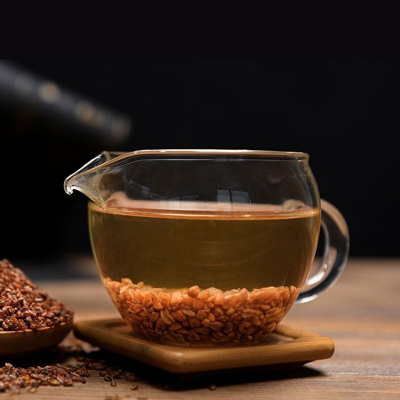 2022 Premium Roasted Tartary Buckwheat Grain Tea Black Chinese Herbal Tea 500g