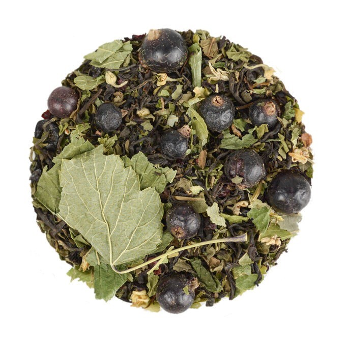Carpathian Tea Blackcurrant 100g (Product of Ukraine) / Карпатский чай с травами