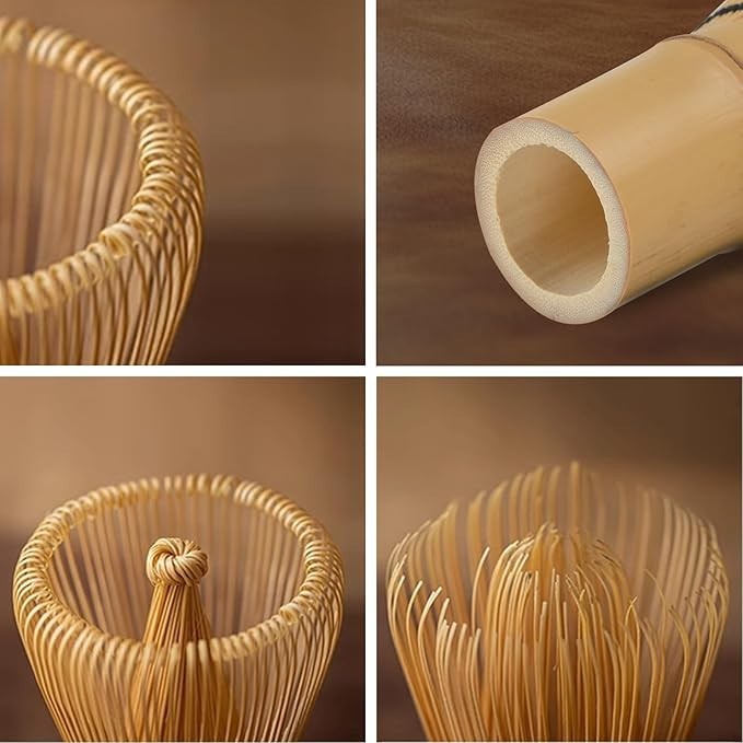 Japanese Bamboo Whisk Prongs Matcha Tea Ceremony Chasen Brush Made in Japan
