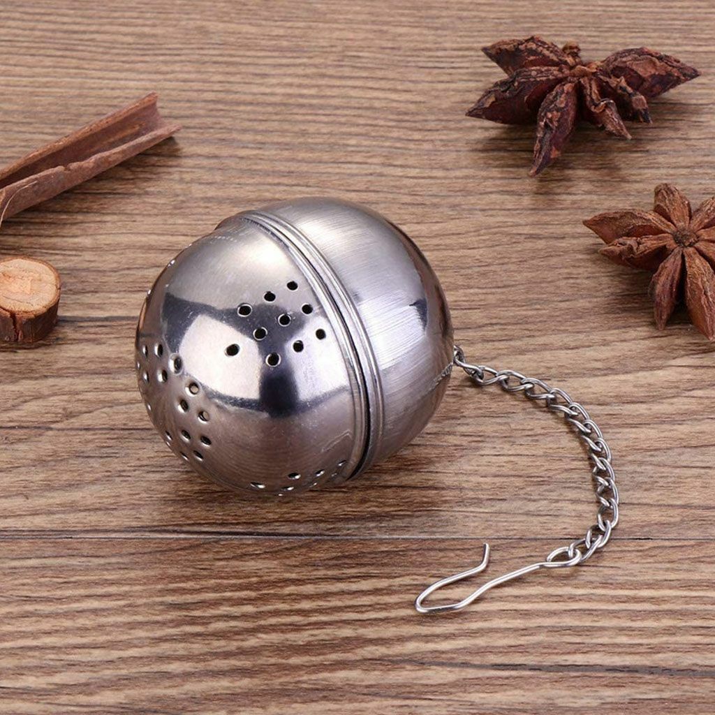 3pack Tea Infuser Ball Mesh Loose Leaf Herb Strainer Stainless Steel Locking
