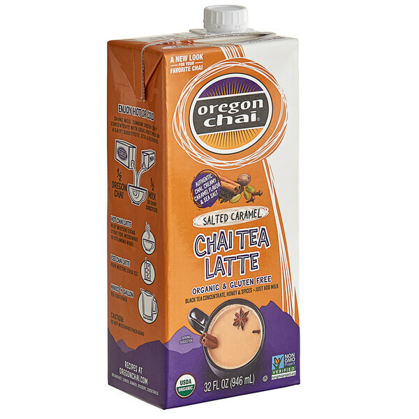 32 fl. oz Oregon Chai 1:1 tea Concentrate (select flavor below)