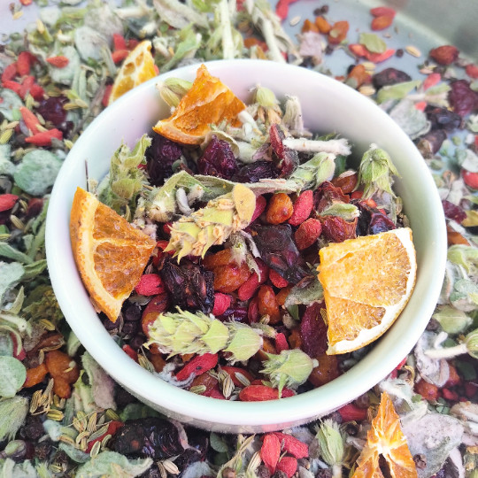 Organic Vitamin C mixed Herbal Tea 40g-1980g Loose Herbal Tea –