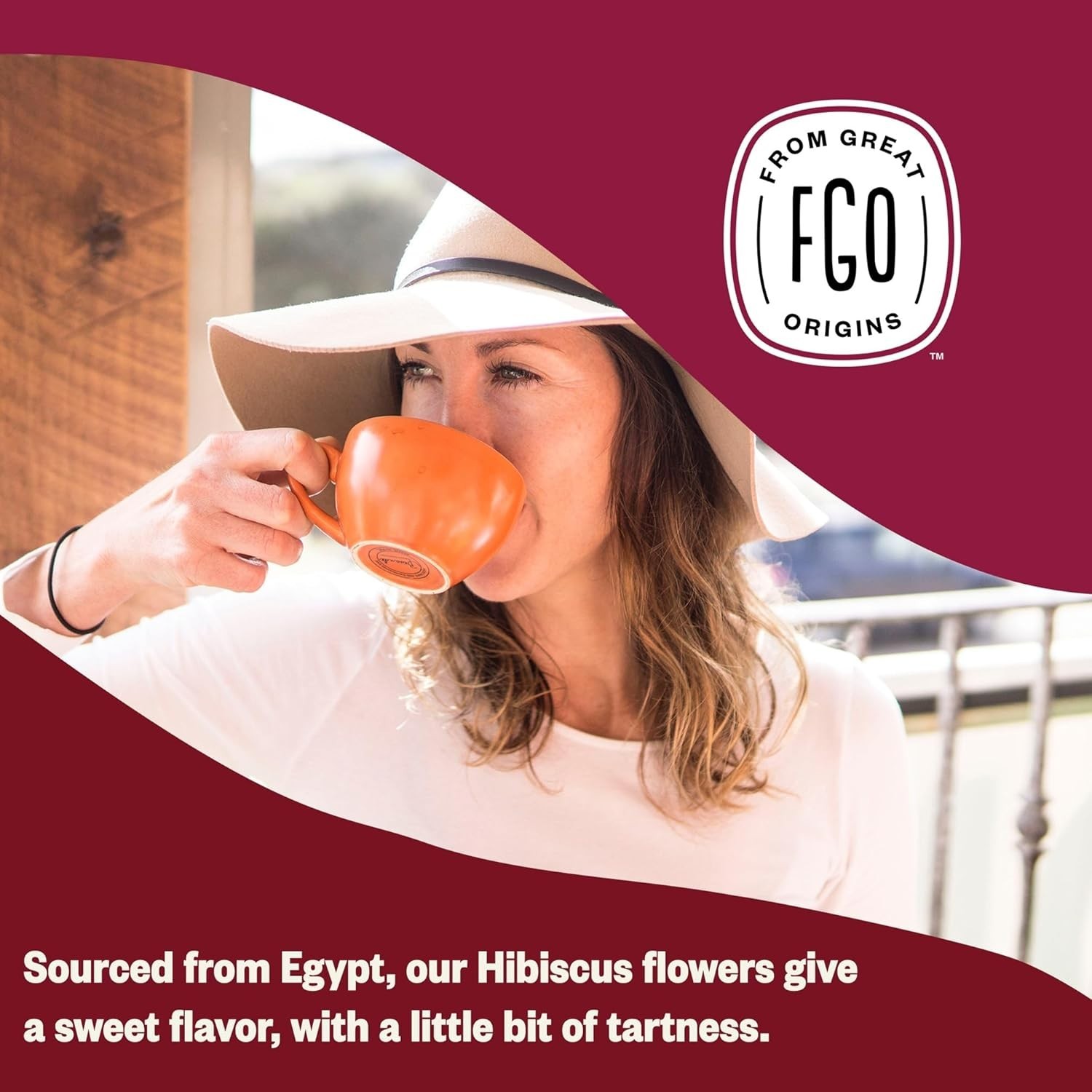 Organic Hibiscus Flowers, 16oz Bag – Egyptian Cut
