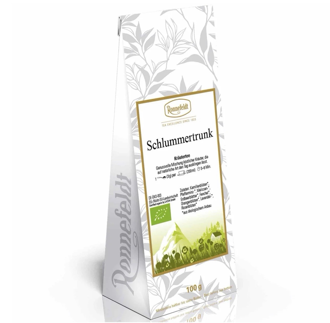Ronnefeldt Loose Leaf Tea – Schlummertrunk (Bedtime) Bio – 100 g