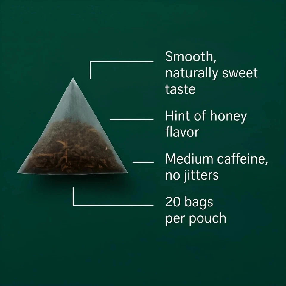 PiPi Tea Organic Oolong Bags – Whole Leaf, 20 (4g Each) 20