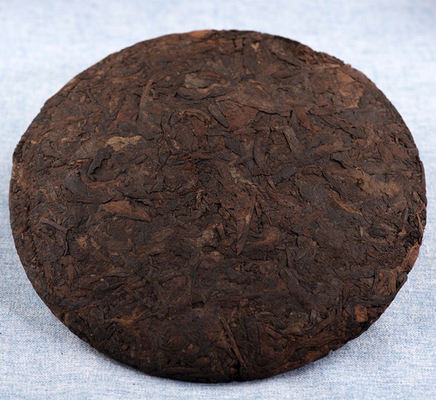 357g Yunnan Pu’er Tea Ripe Tea Cake Eight Years Chen Yun Menghai Qizi Cake Tea