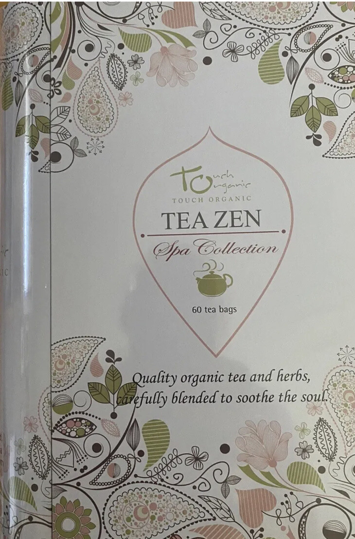 Touch Organic Tea Blends FRUIT TEA STORY Tin Book 60 Pages Elegant Tea Gift ☕️