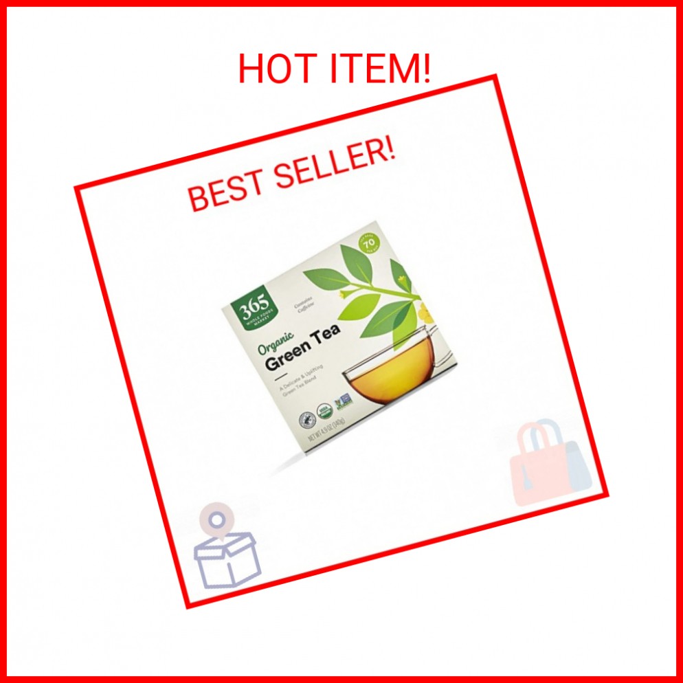 365 by Whole Foods Market, Organic Green Tea, 70 CT