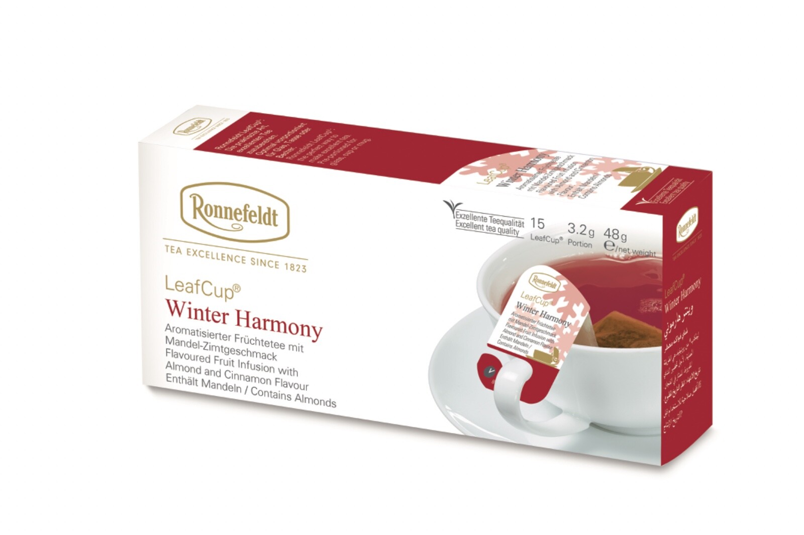Ronnefeldt Leafcup® Winter Harmony. 15 Premium fruit tea bags