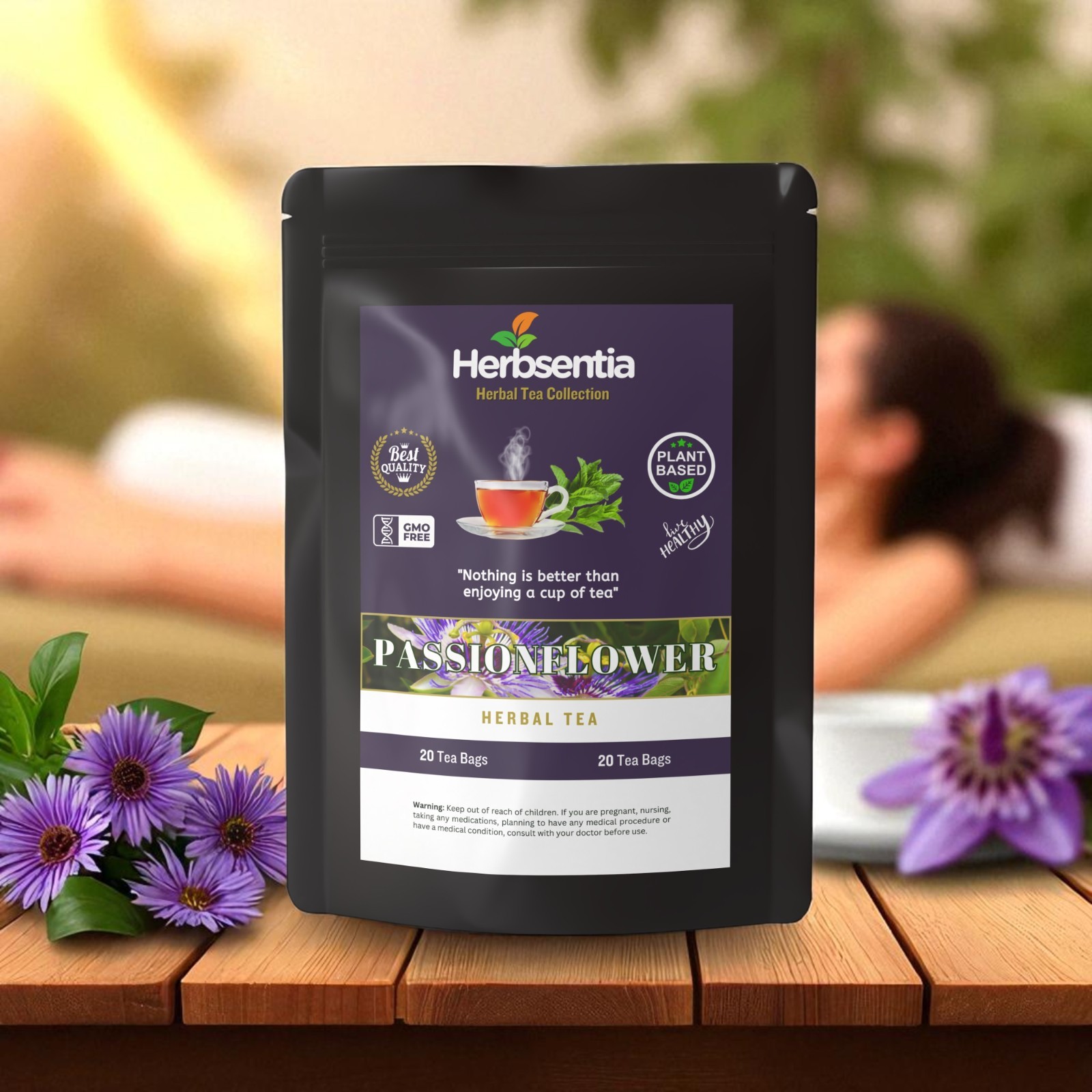 Passionflower Tea – Relaxation Support