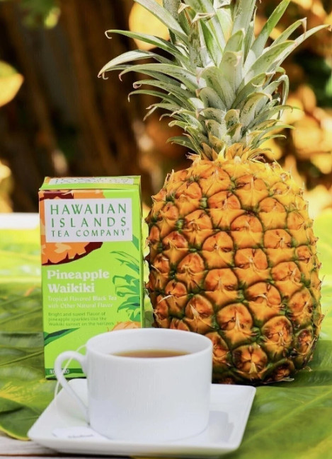 Hawaiian Islands Pineapple Waikiki Tropical Black Tea – 20 Teabags – All Natural