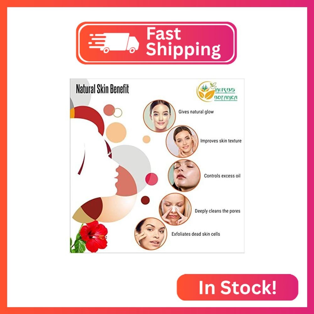 Herbs Botanica Hibiscus Flowers Powder HIBISCUS SABDARIFFA Pure Naturally Proces