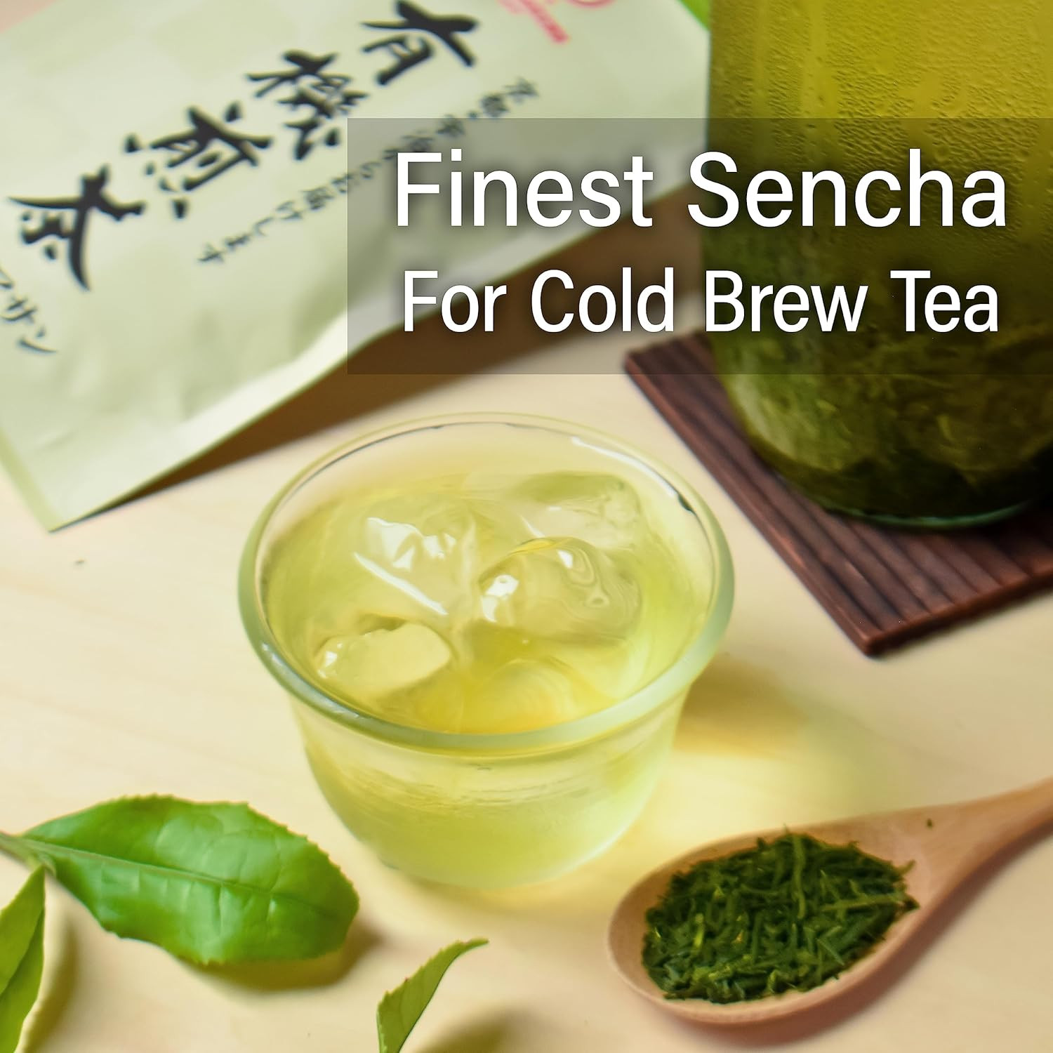 Chaganju Sencha Green Tea Loose Leaf, JAS Certified Organic Japanese Tea from Uj