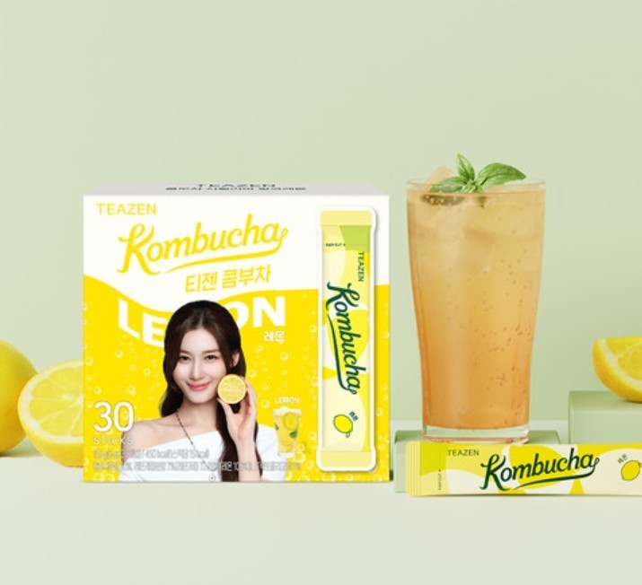 Kombucha – 30 Sticks 150g / (15 Types / Member-Themed) KOREA NO.1 Tea