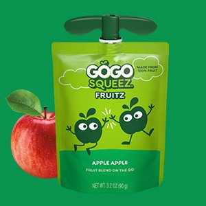 GoGo squeeZ No Sugar Added Fruit & veggieZ Applesauce and Puree Variety Pack,