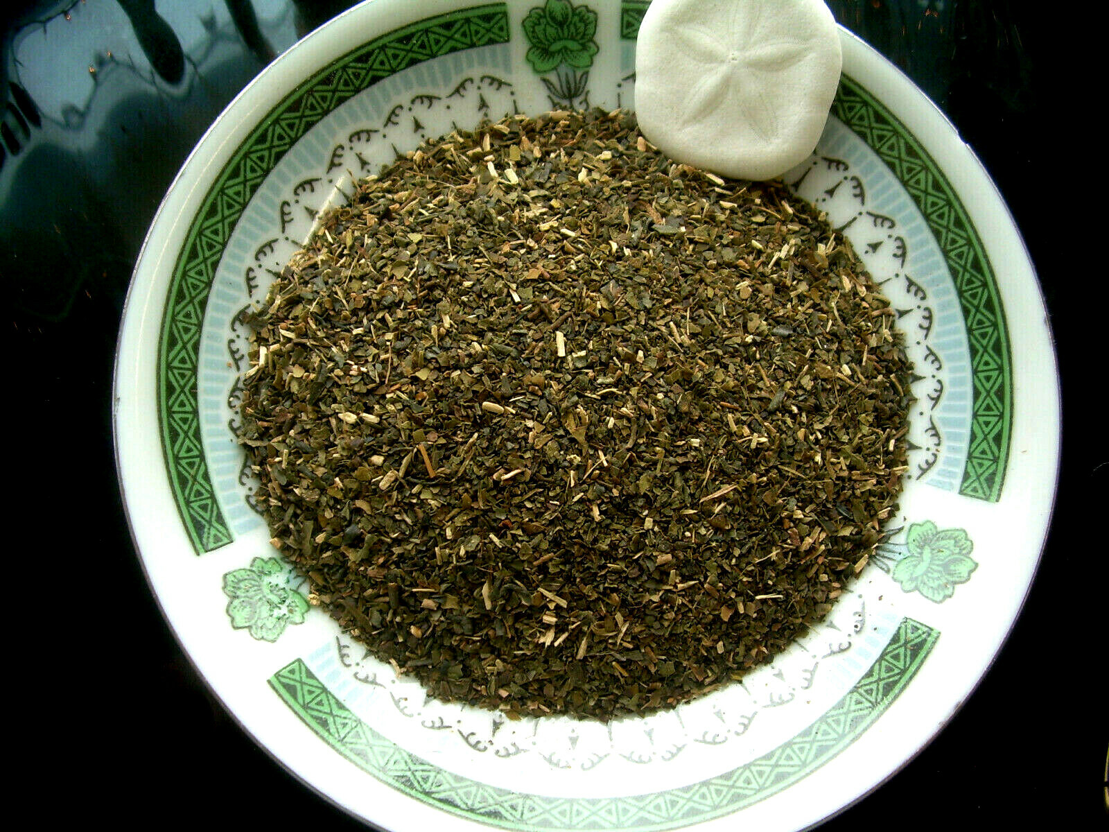 Cinnamon Green Tea Fine Cut Natural Asian Tea Blend Hot Tea Iced Tea Smoothies