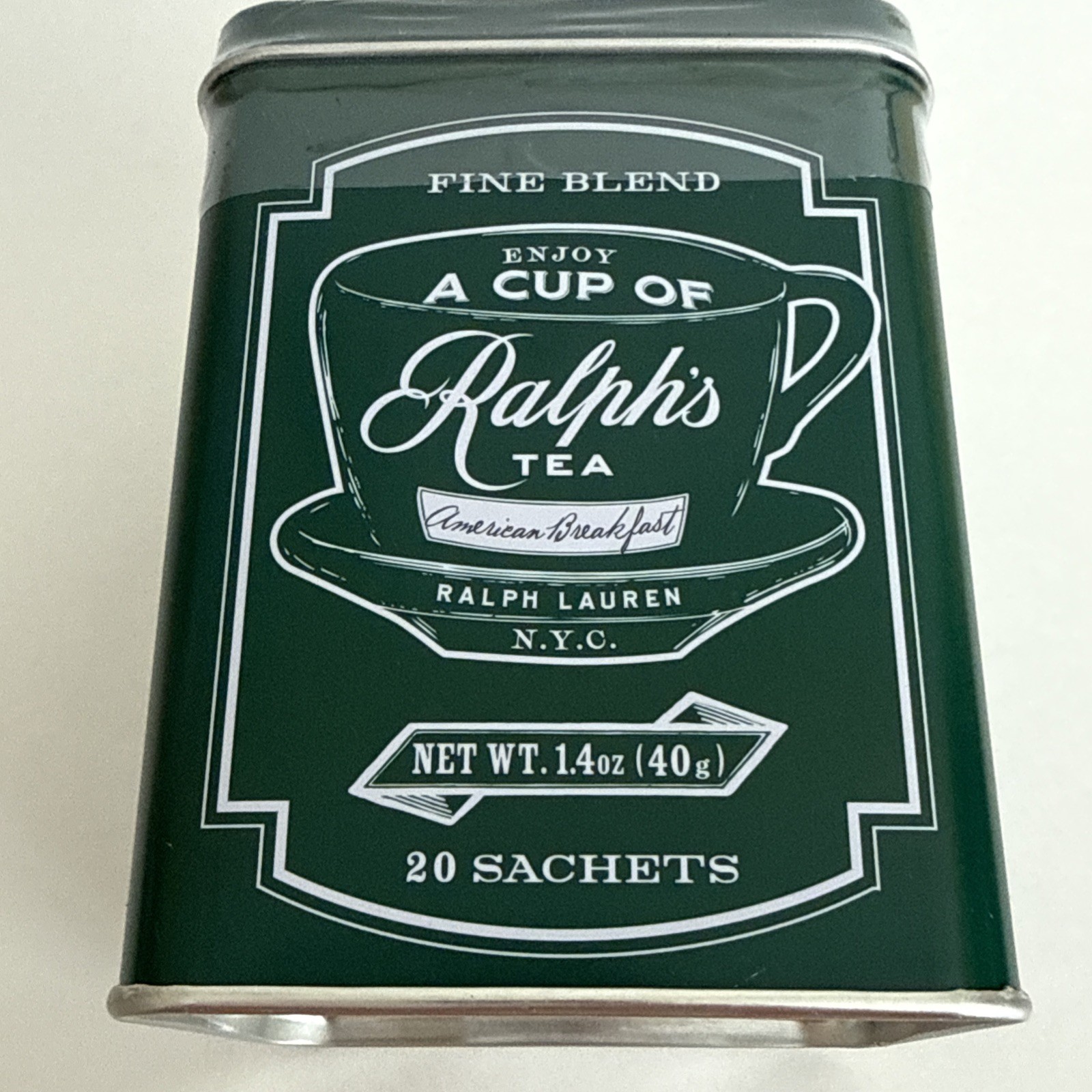 Ralph’s American Breakfast Tea And Signature Tin Ralph Lauren
