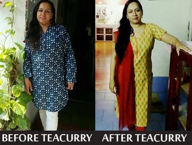 TEACURRY Belly Fat Tea 30 Bags Slimming Detox Herbal Weight Loss Tea