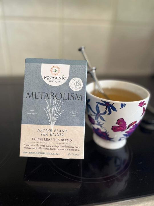 Roogenic Australia Metabolism Native Plant Tea Elixir Loose Leaf Tea Blend 65g