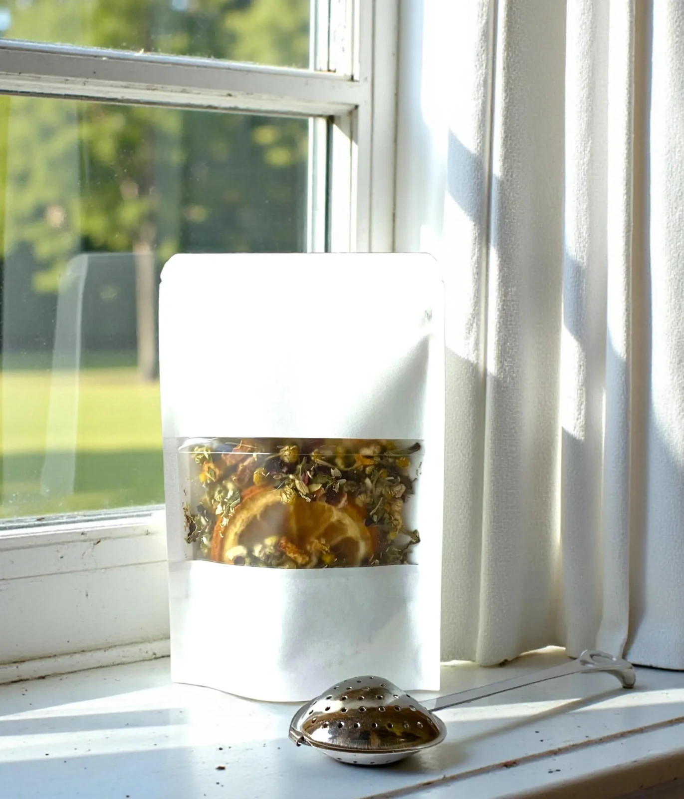 Citrus Chamomile Sampler Tea Lover Organic Herbal Loose Leaf Blend Caffeine Free