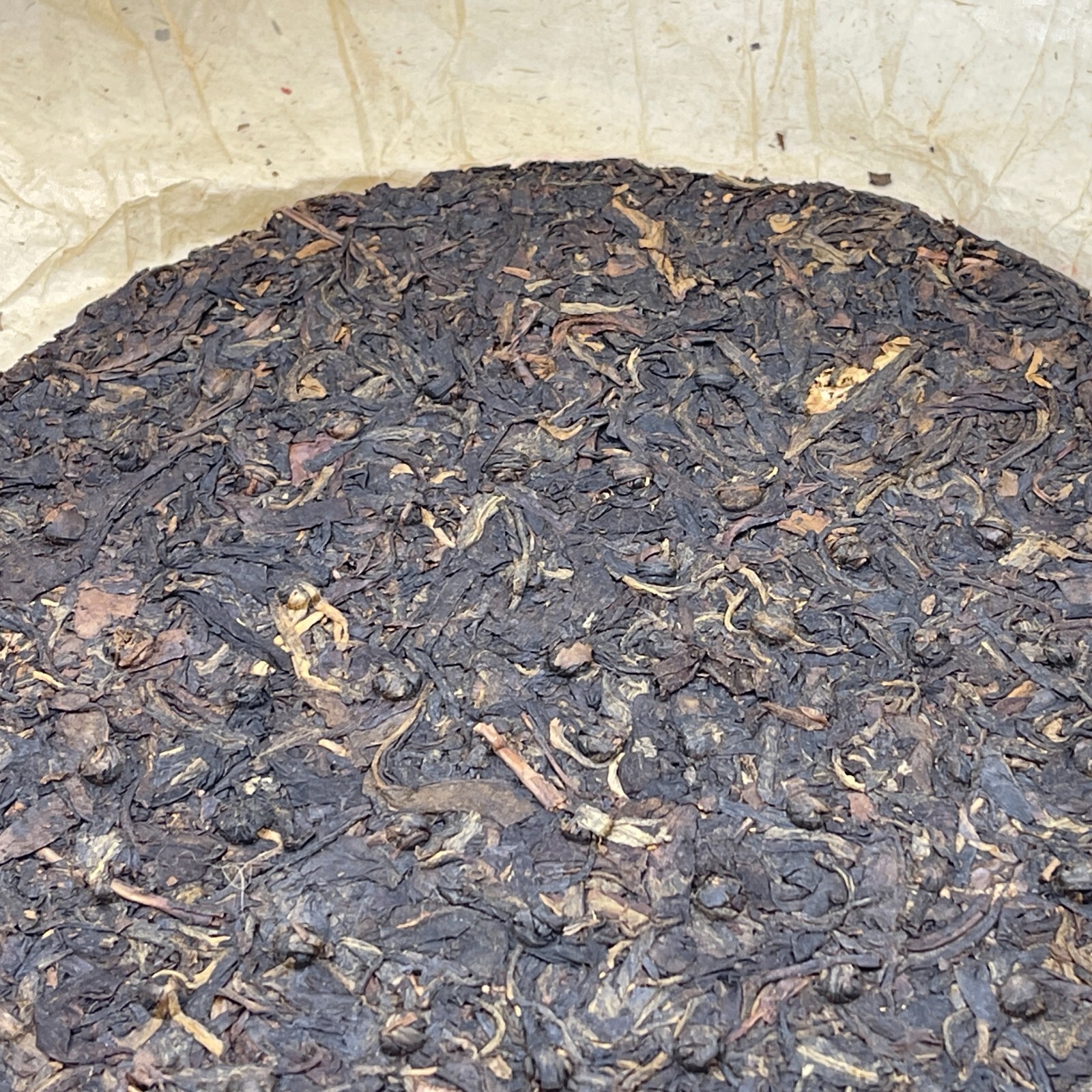 Pu-erh tea,2002,Customized version,圓茶 round tea,400g,Raw