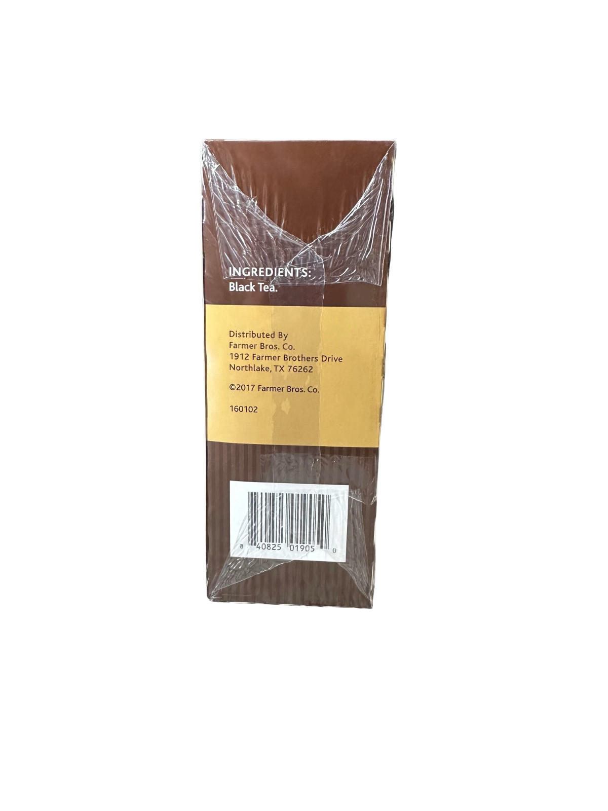 Farmer Brothers Hot Tea Bags, Tea – Black Tea, 100 count INDIVIDUALLY WRAPPED