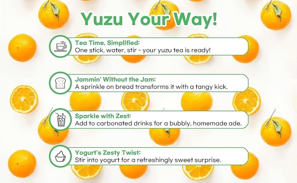 [JejuNFarm] Honey Citron Tea Liquid Stick 375g (15 x 25g) Organic Jeju Citrus