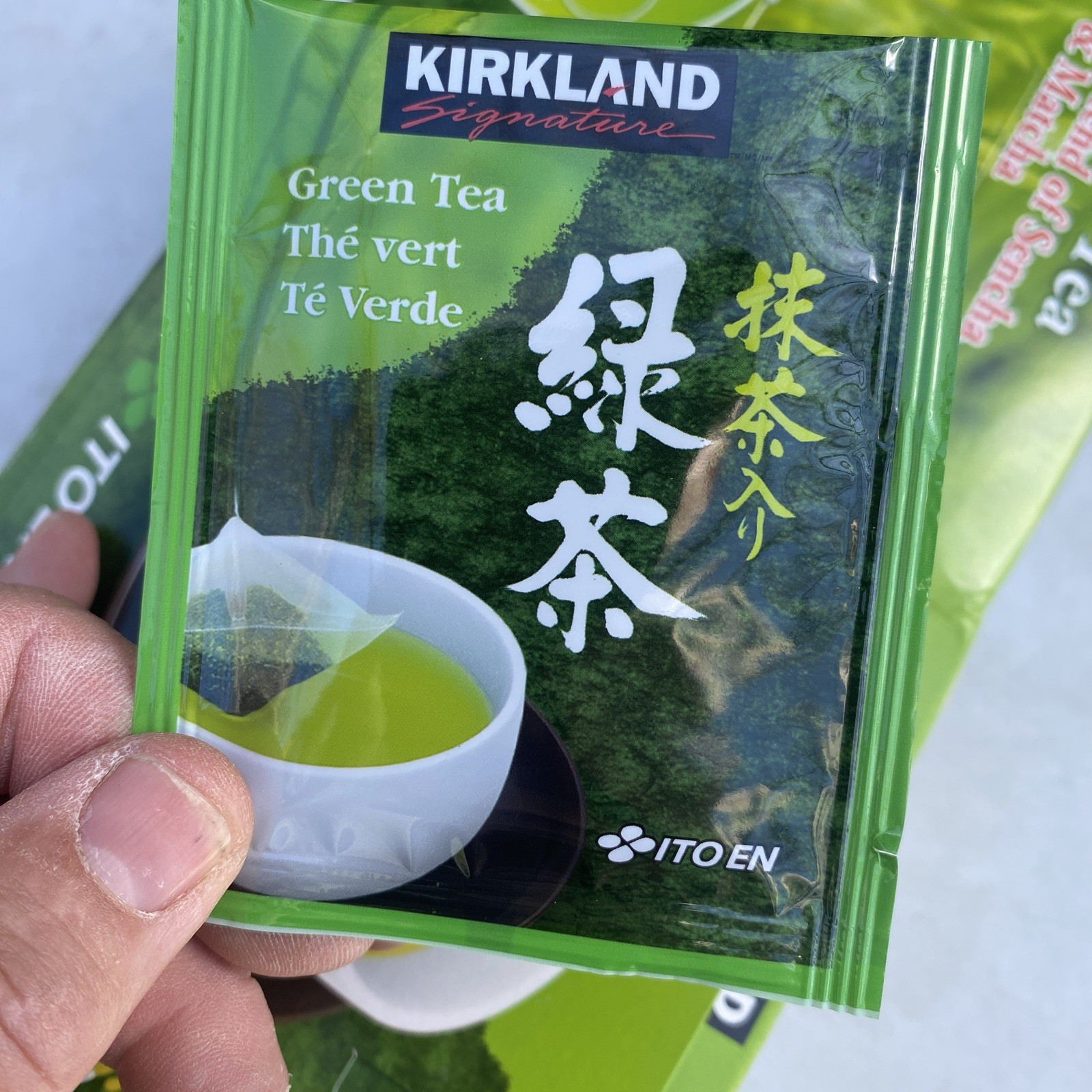 Kirkland Japanese Green Tea 75 Individually Sealed Tea Bags