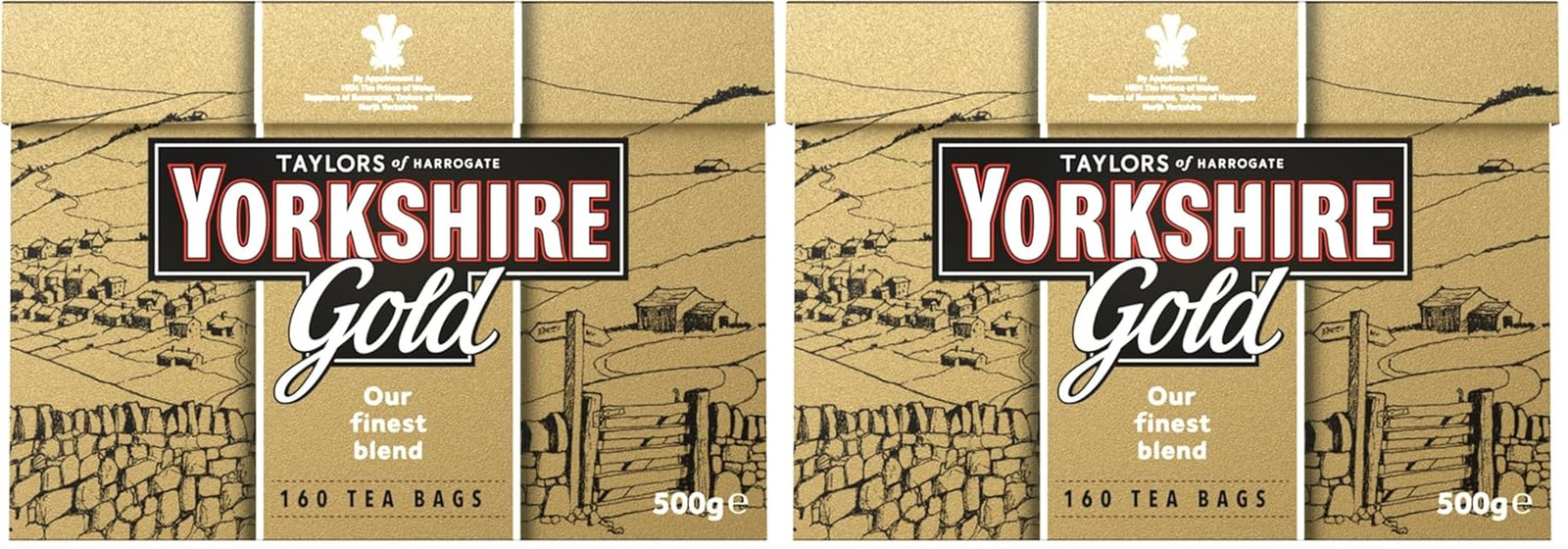 Yorkshire Tea, Red, Black Tea, Pillow Tea Bags, 240 Count (Pack of 1), Refreshin