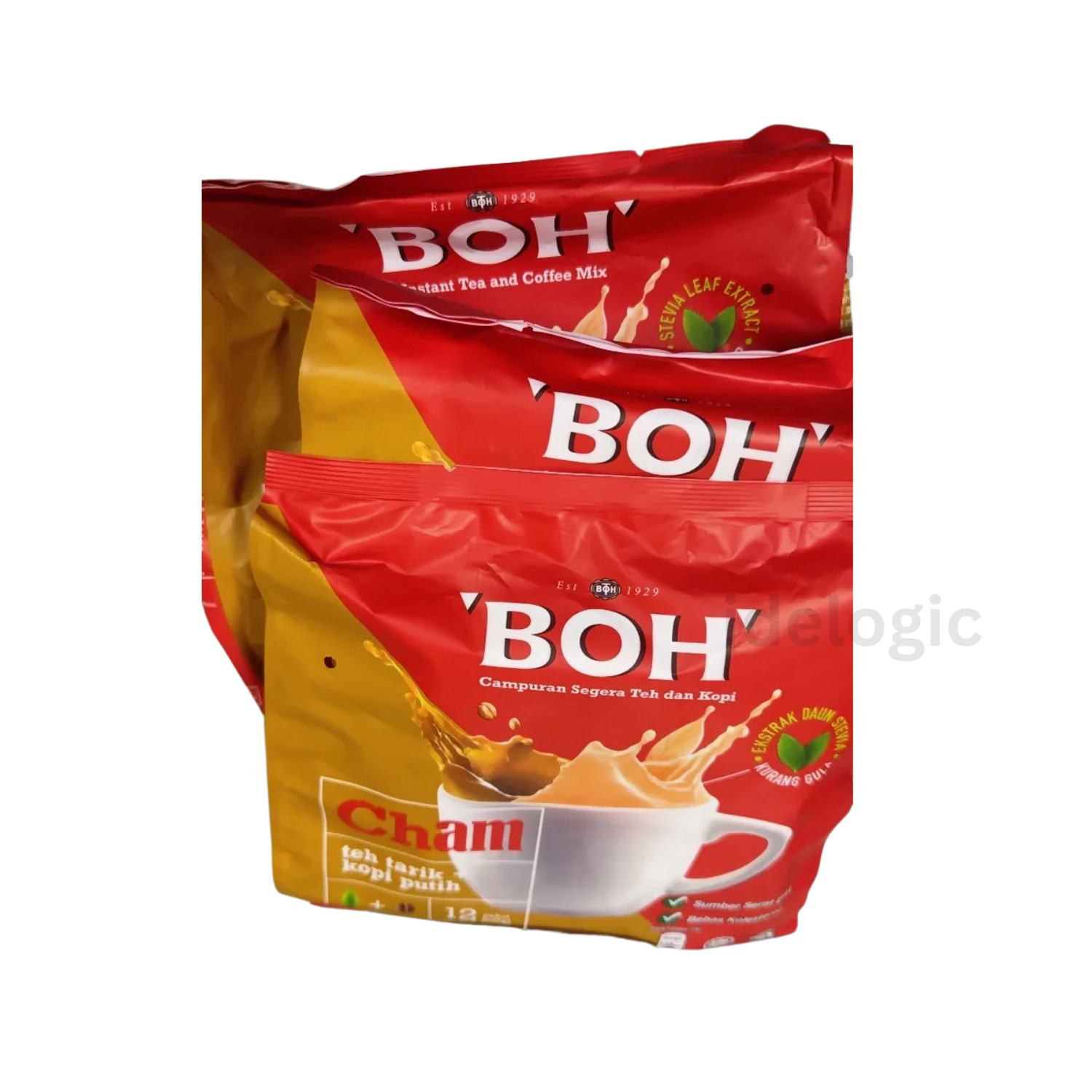 BOH Plantation BOH Cham Tea & White Coffee Mix – 12s x 27g Teh Tarik & Coffee