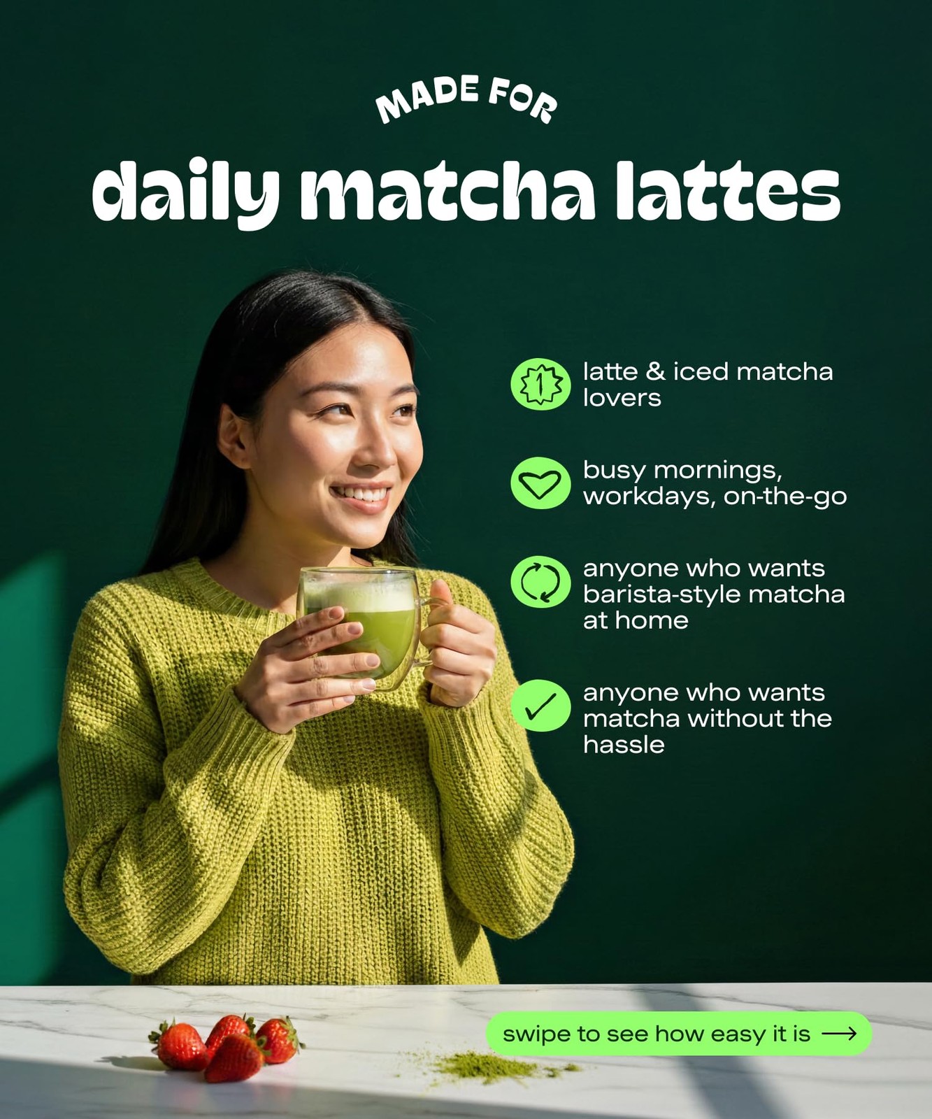 MatchaDNA Matcha Latte – Sweet Powder with 5.3 Ounce (Pack of 1)