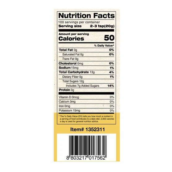 2 Pack Vonbee Honey Citron and Ginger, 4.4lb