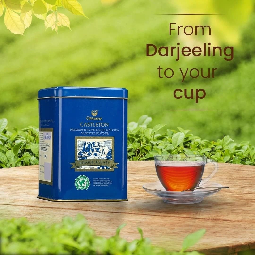 Goodricke Castleton Muscatel Darjeeling Tea 100g Premium Loose Leaf